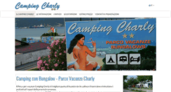 Desktop Screenshot of campingcharly.it